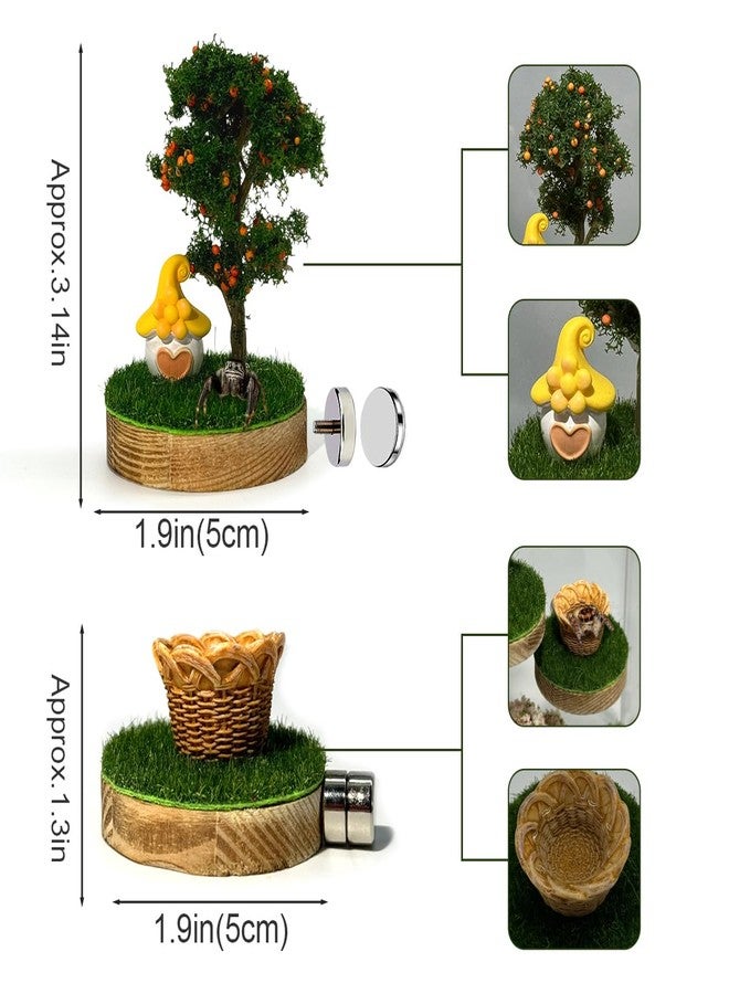 Julang Jumping Spider Enclosure Accessories - Natural Wood Handmade Mini Forest Platforms with Magnetic Mounting for Climbing, Resting and Exploration - Image 2